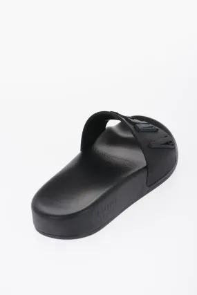 Amiri Solid Color Slides with Embossed Logo