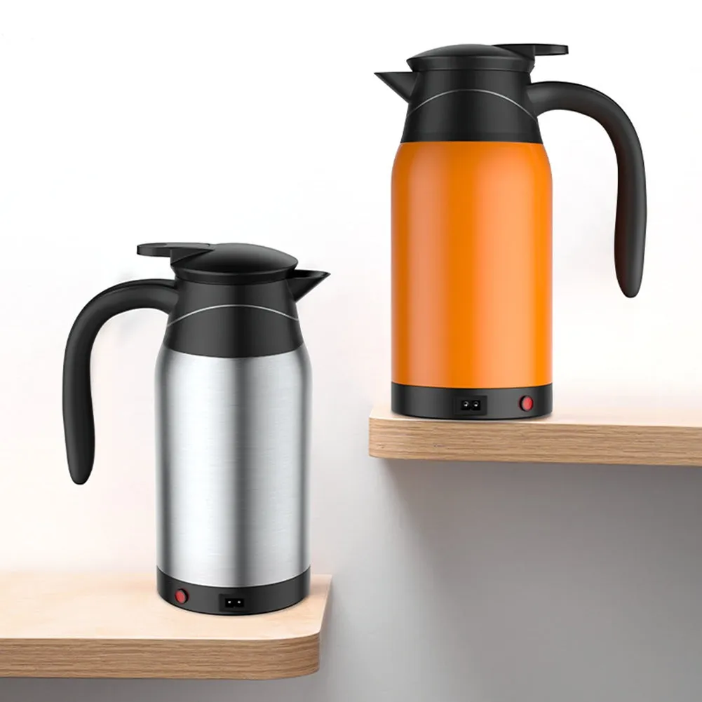 Car Electric Kettle Insulation Cup Temperature Digital Display