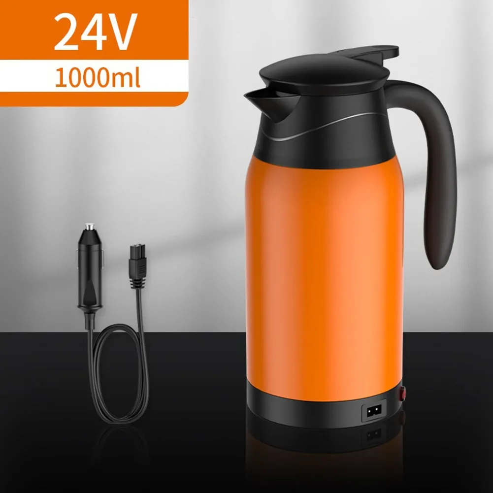 Car Electric Kettle Insulation Cup Temperature Digital Display