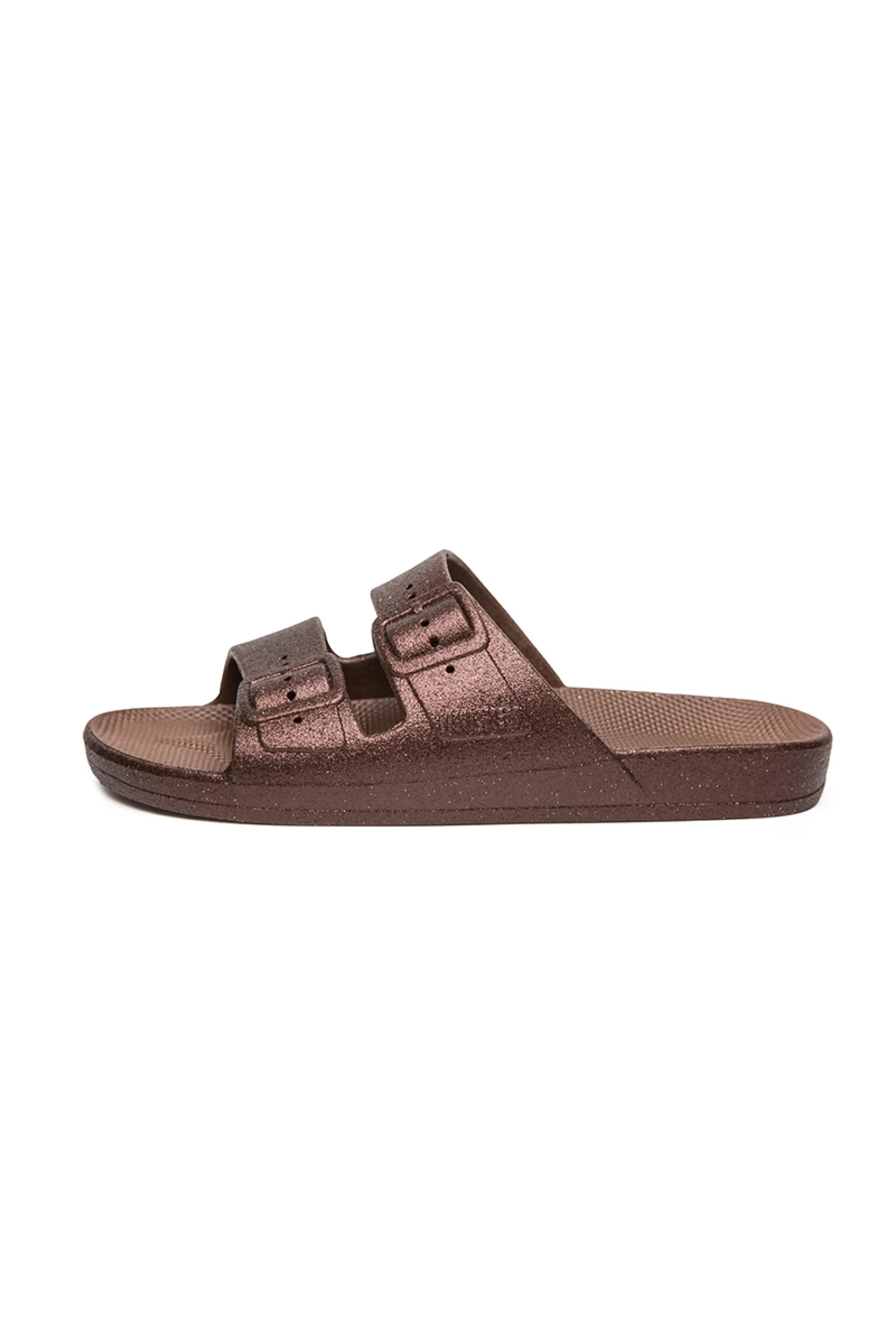 Chocolate Glitter Sandal