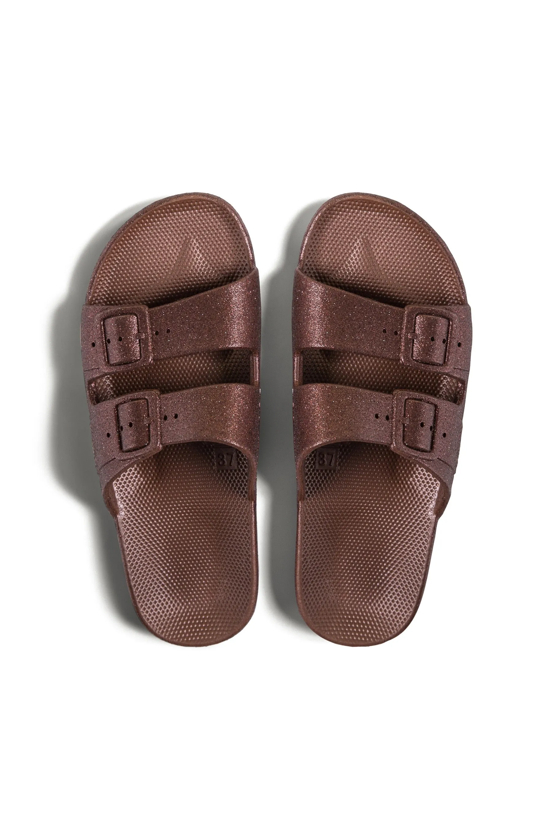 Chocolate Glitter Sandal