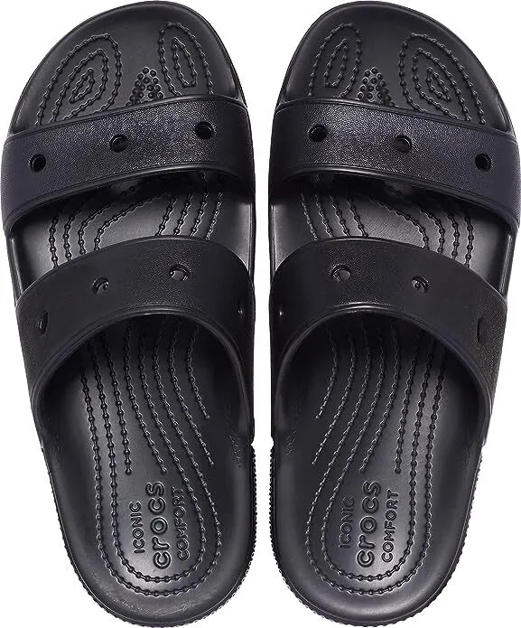 Crocs Classic Sandal Unisex Flip Flops Slippers Sandals - Black
