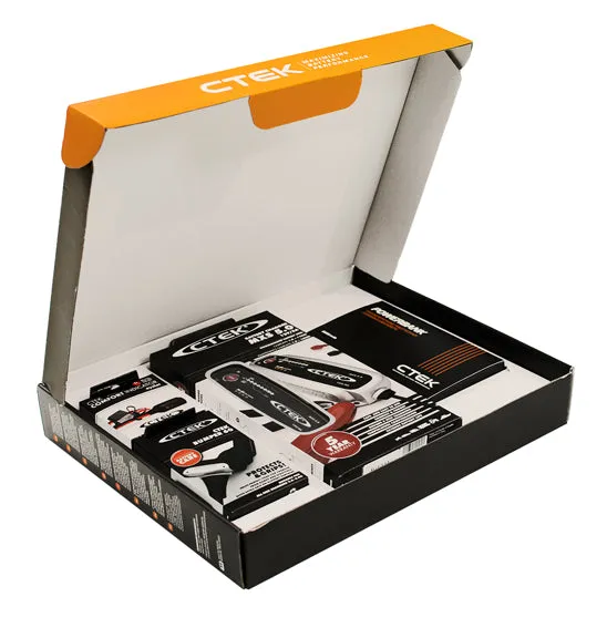 CTEK MXS 5.0 Battery Charger Value Pack with Power Bank