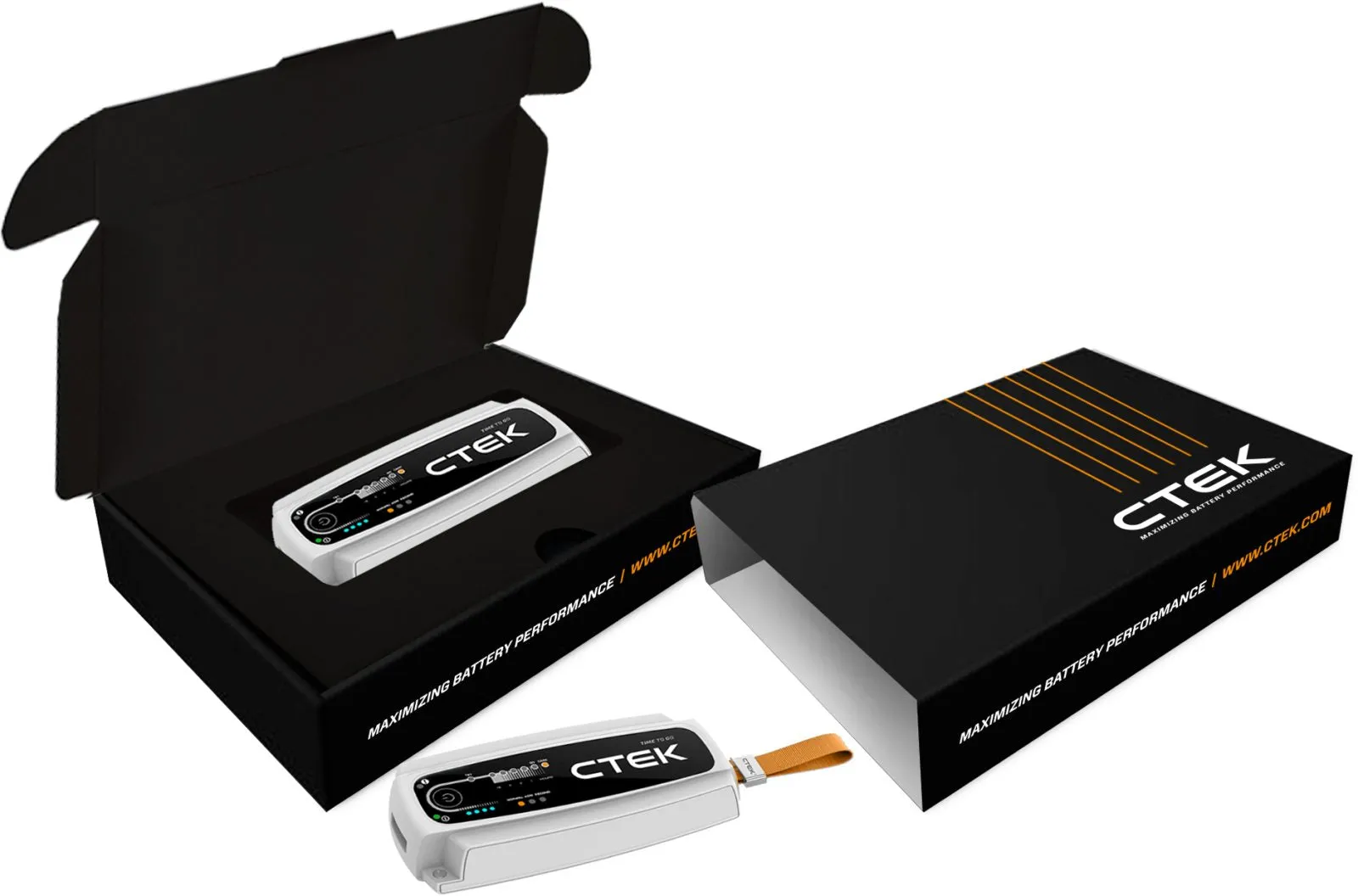 CTEK MXS 5.0 Battery Charger Value Pack with Power Bank