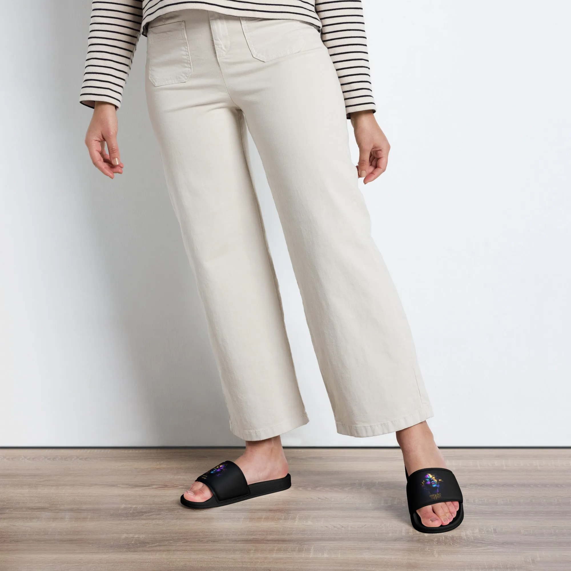 Miracles Happen Edition 4 Women's slides