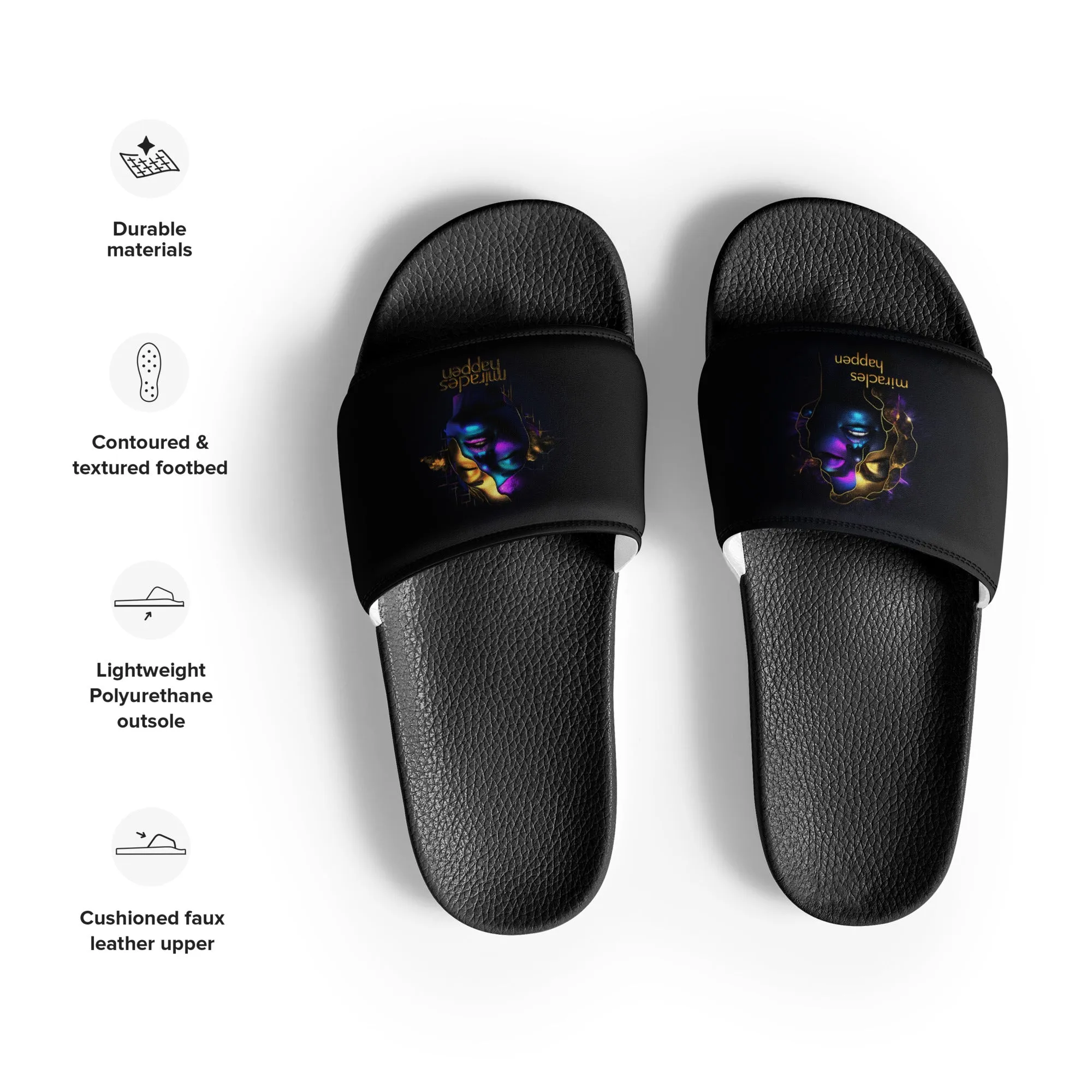 Miracles Happen Edition 4 Women's slides