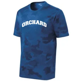 MOISTURE WICKING T-SHIRT with SUBLIMATED CAMO PATTERN