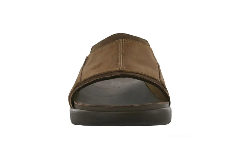 SAS Voyage Slide Sandal Brown