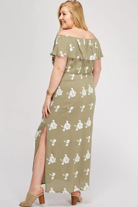 Summer Vibes Off-Shoulder Dress