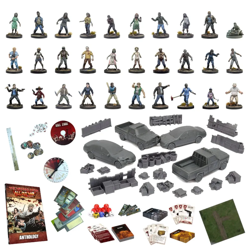 The Walking Dead All Out War Collector's Set