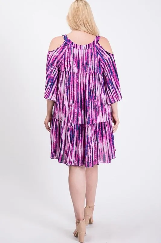 Tie Dye Colorful Dress